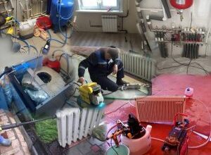 Промывка системы отопления и замена теплоносителя в Балабаново